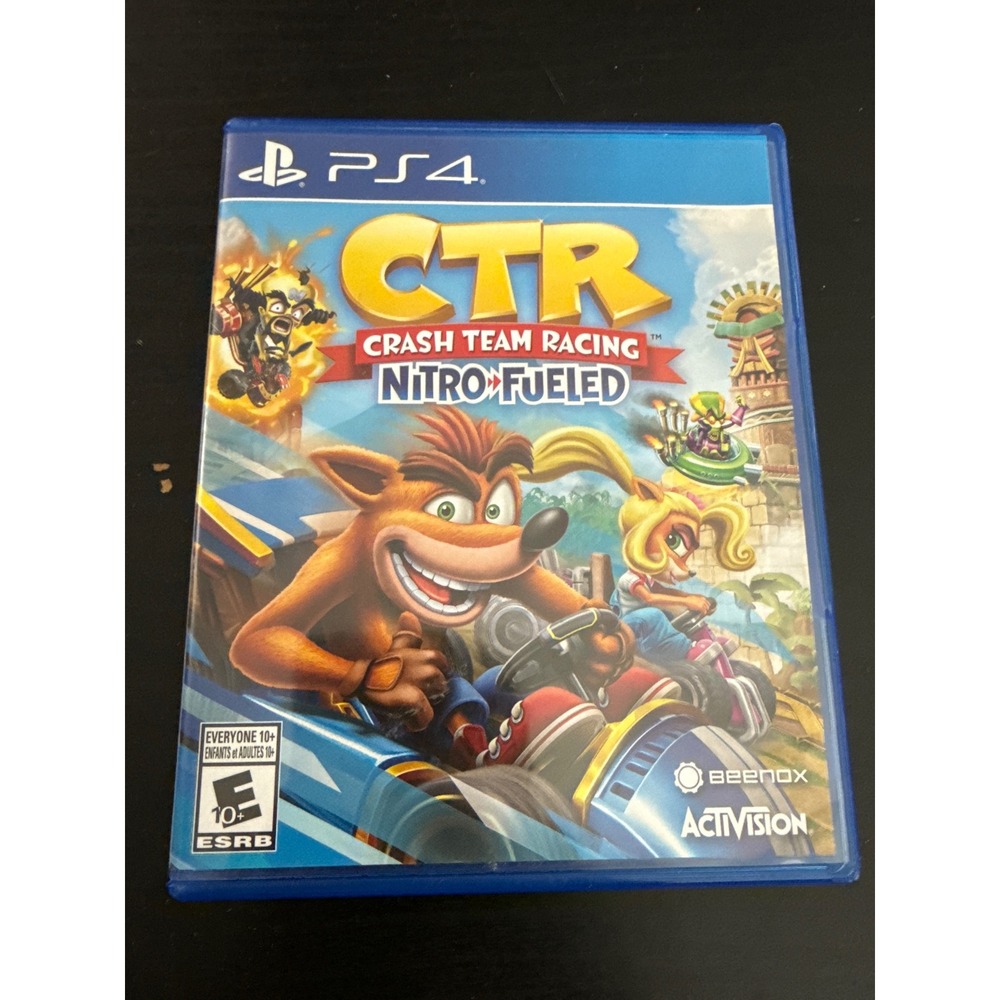 Crash Team Racing Nitro-Fueled PS4 PlayStation 4‎ Activision CTR Video Game